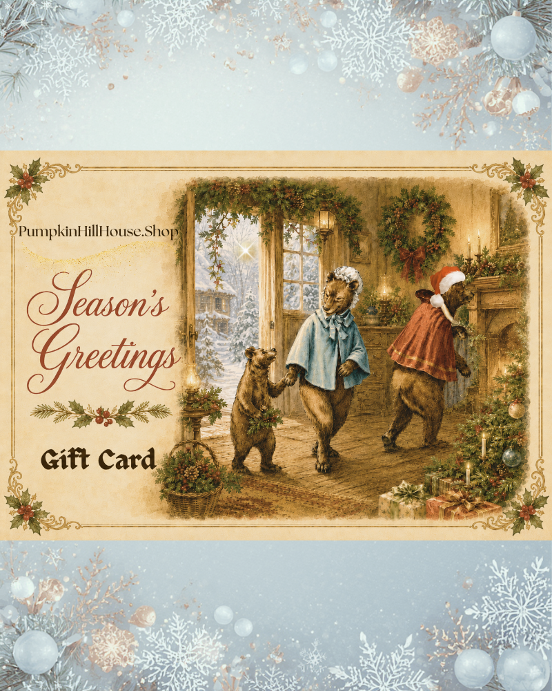 The Halloweth Shoppes: Pumpkin Hill House Gift Cards
