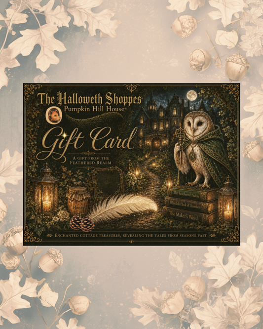 The Halloweth Shoppes: Pumpkin Hill House Gift Cards