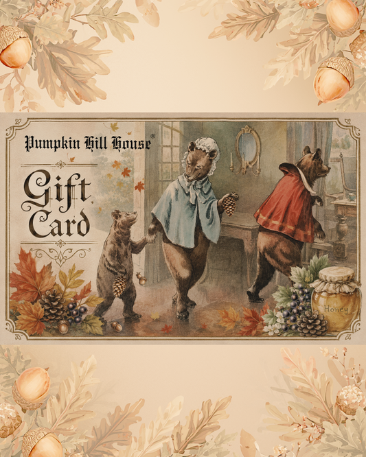 The Halloweth Shoppes: Pumpkin Hill House Gift Cards