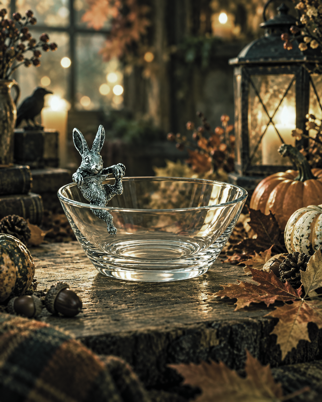 Miss Brindwiddles Mischievious Bunny Rabbit Dip Bowl Vagabond House